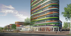 BSU Neubau, Entwurf © Sauerbruch Hutton Architekten, Berlin
