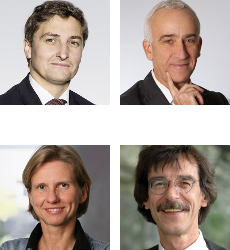 oben: Thomas Krebs, Peter Jorzick | unten: Sylvia Sonnemann, JÃ¶rn Walter 