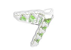 Axometrie, Schnitt Â©Sauerbruch Hutton Arch.