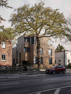2. Preis: Wohnhaus Isfeldstraße 7 | Wacker Zeiger Architekten GmbH  | Foto: @ Nele Martensen