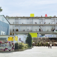 Piazza und neue k7 Kampnagel, Visualisierung Lacaton Vassal: © Lacaton & Vassal Architectes
