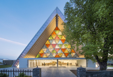 Cardboard Cathedral in Christchurch Â© Stephen Goodenough