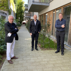 WohnbauPreis 2020 Jury: Dietmar Eberle, Tim Heide, Franz-Josef Höing © Architektur Centrum Hamburg